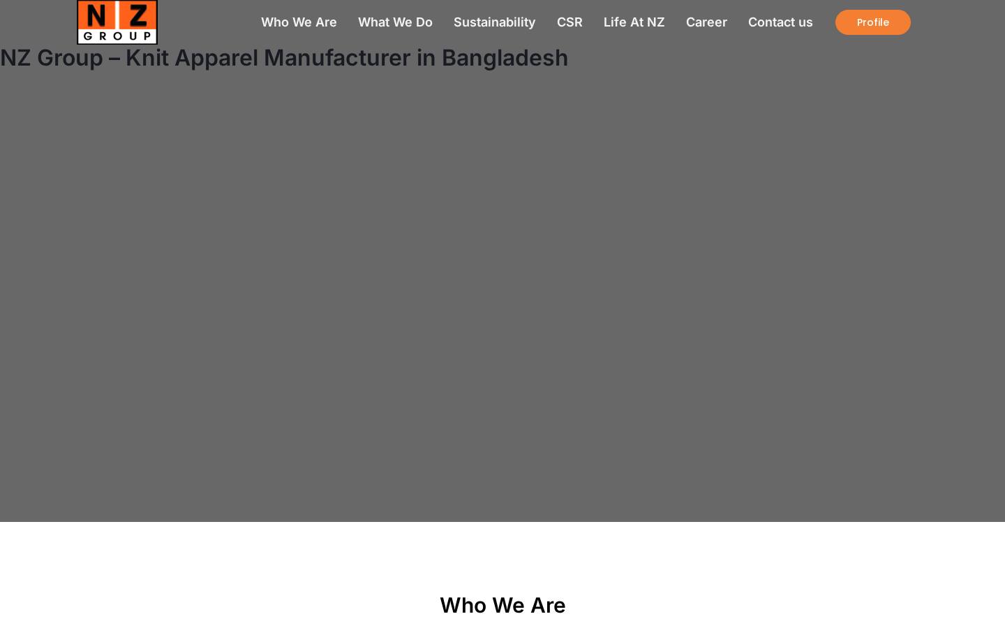 NAZ Bangladesh Limited (NZ Group) website preview